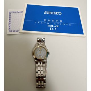 セイコー(SEIKO)のSEIKO セイコー SOLAR ソーラー V110-0AX0 腕時計 女性用(腕時計)