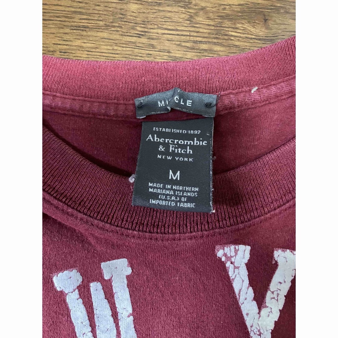 Abercrombie&Fitch(アバクロンビーアンドフィッチ)のTシャツ　メンズ メンズのトップス(Tシャツ/カットソー(半袖/袖なし))の商品写真