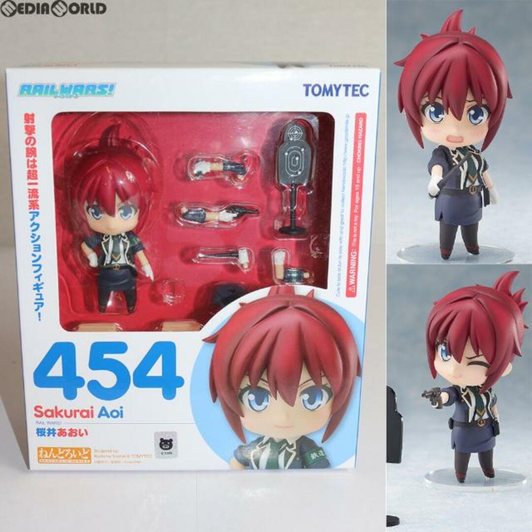 ねんどろいど 454 桜井あおい(さくらいあおい) RAIL WARS!(レール・ウォーズ) 完成品 可動フィギュア TOMYTEC(トミーテック) エンタメ/ホビーのフィギュア(アニメ/ゲーム)の商品写真