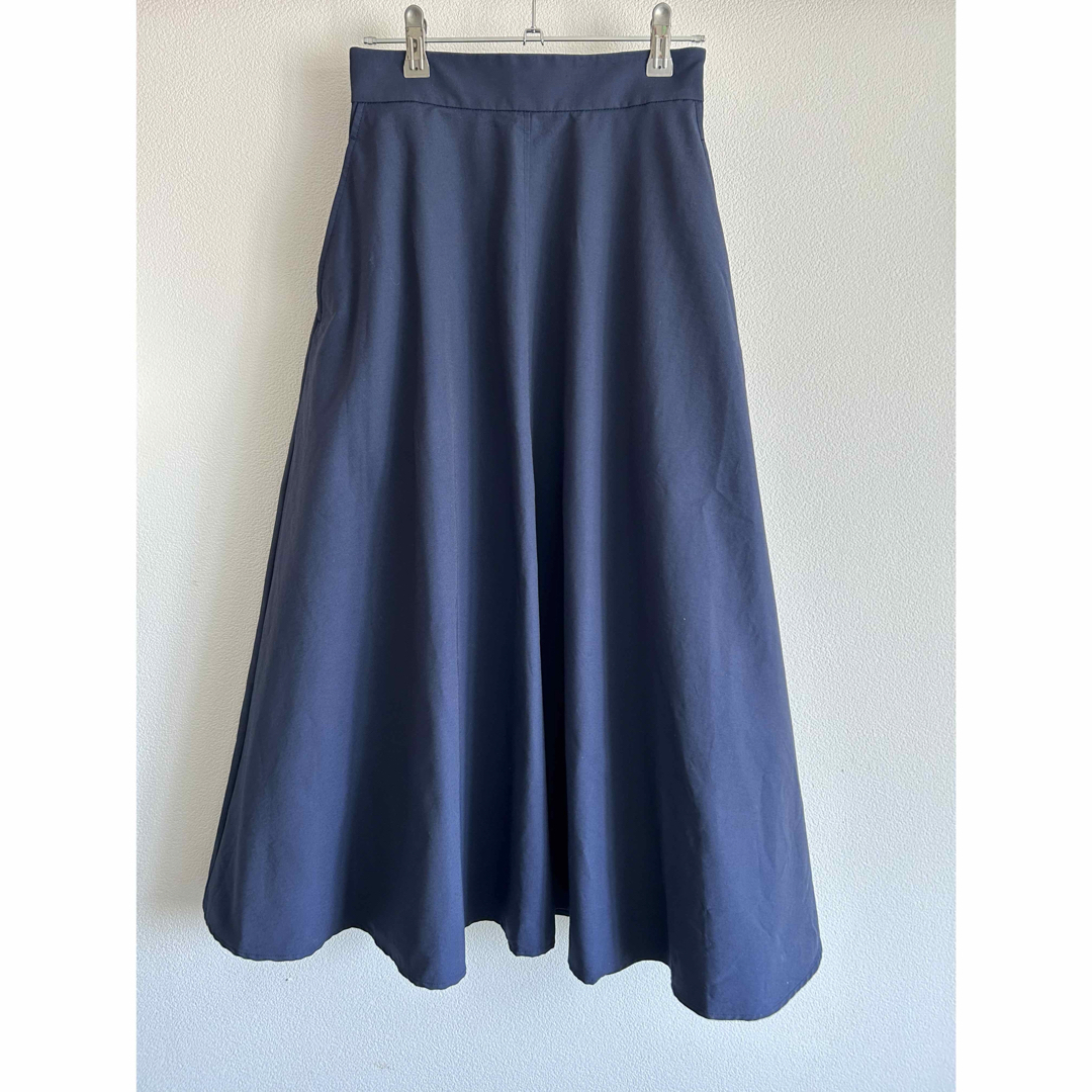 PLST(プラステ)のPLST プラステ　グログランフレアロングスカート（撥水） レディースのスカート(ロングスカート)の商品写真