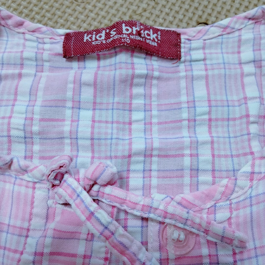 110cm　長袖　パジャマ　春秋 キッズ/ベビー/マタニティのキッズ服女の子用(90cm~)(パジャマ)の商品写真