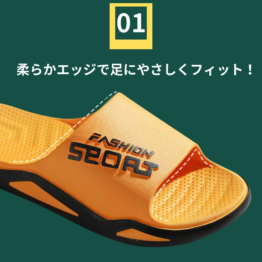 サンダル メンズ スポーツサンダル ビーチサンダル カジュアル ゴールド メンズの靴/シューズ(サンダル)の商品写真