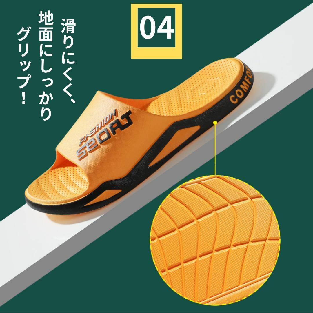 サンダル メンズ スポーツサンダル ビーチサンダル カジュアル ゴールド メンズの靴/シューズ(サンダル)の商品写真