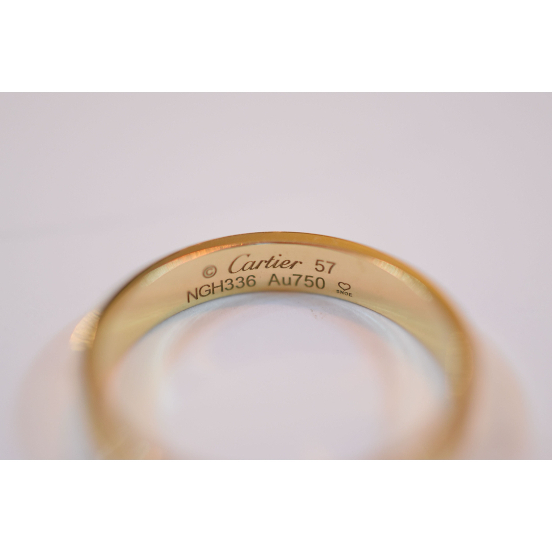 Cartier カルティエ  LOVE ウェディング リング　750 #57 メンズのアクセサリー(リング(指輪))の商品写真