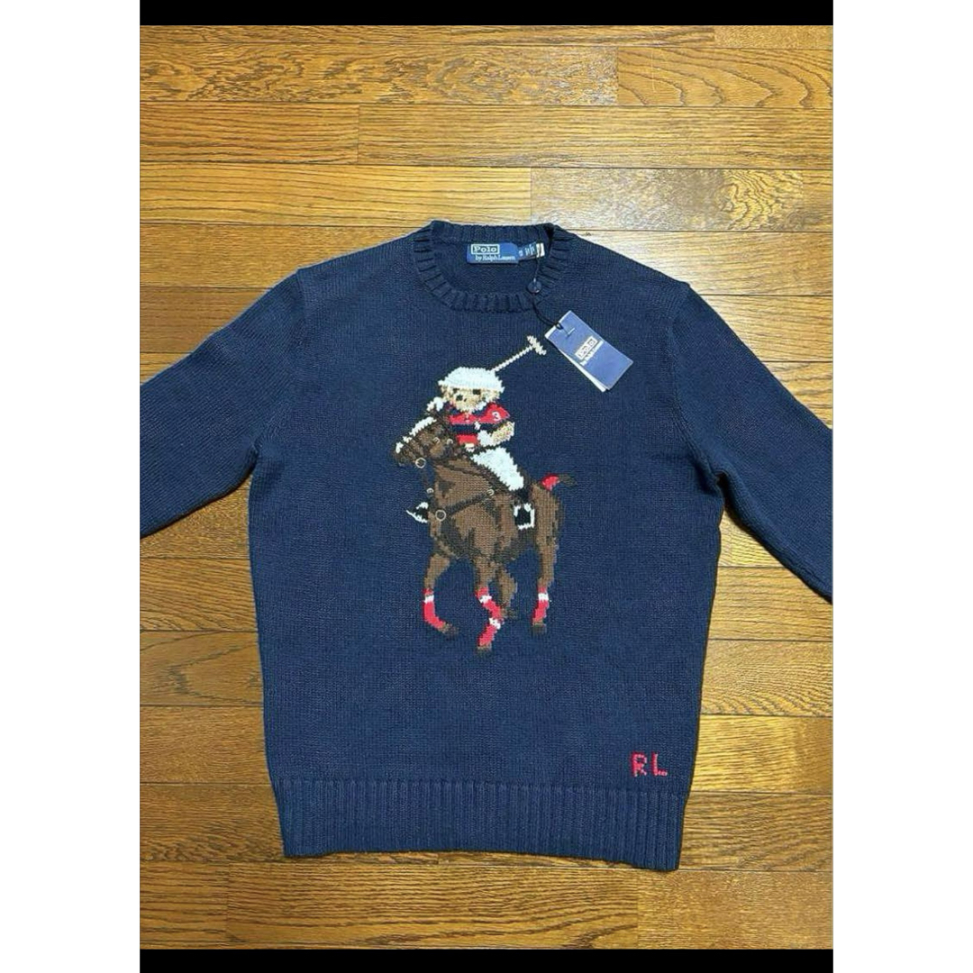 Ralph Lauren(ラルフローレン)の【ポロベア 30周年限定デザイン】 ラルフローレン ニット セーター 1978 メンズのトップス(ニット/セーター)の商品写真