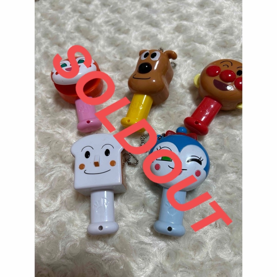 アンパンマンガチャ⭐︎楽器シリーズ(5個セット) キッズ/ベビー/マタニティのおもちゃ(知育玩具)の商品写真