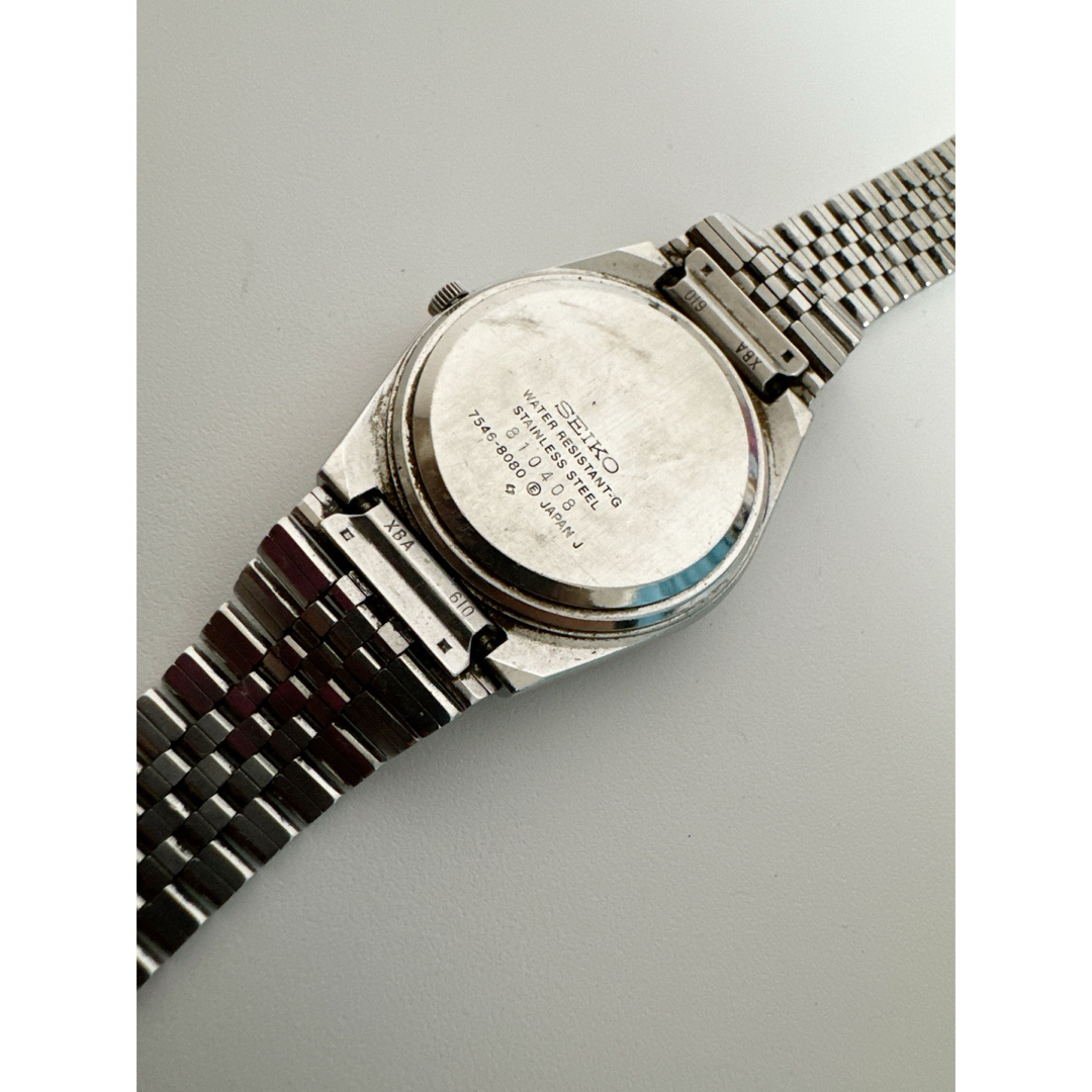 SEIKO(セイコー)のSEIKO TYPEⅡ 7546-8080 1997年 ヴィンテージ 腕時計  レディースのファッション小物(腕時計)の商品写真