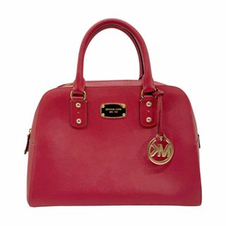 マイケルコース(Michael Kors)のマイケルコース Michael Kors ハンドバッグ ショルダーバッグ レザー レッド レディース 送料無料【中古】 z0903(ハンドバッグ)