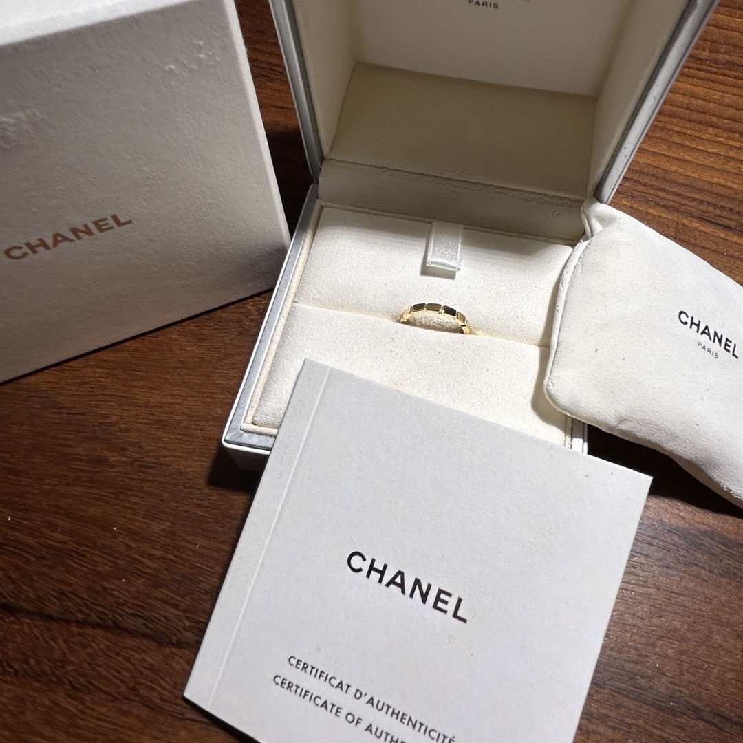 CHANEL(シャネル)のCHANEL プルミエール プロメス リング K18YG #48イエローゴールド レディースのアクセサリー(リング(指輪))の商品写真