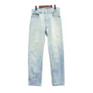 リーバイス(Levi's)の80年代 Levi's リーバイス 501 デニムパンツ アメカジ ライトブルー (メンズ W34 L32) 中古 古着 Q5025(デニム/ジーンズ)