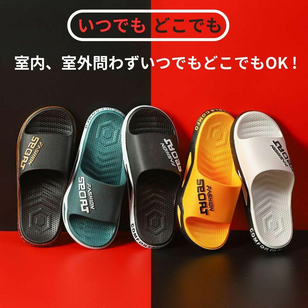 サンダル メンズ スポーツサンダル ビーチサンダル カジュアル グリーン メンズの靴/シューズ(サンダル)の商品写真