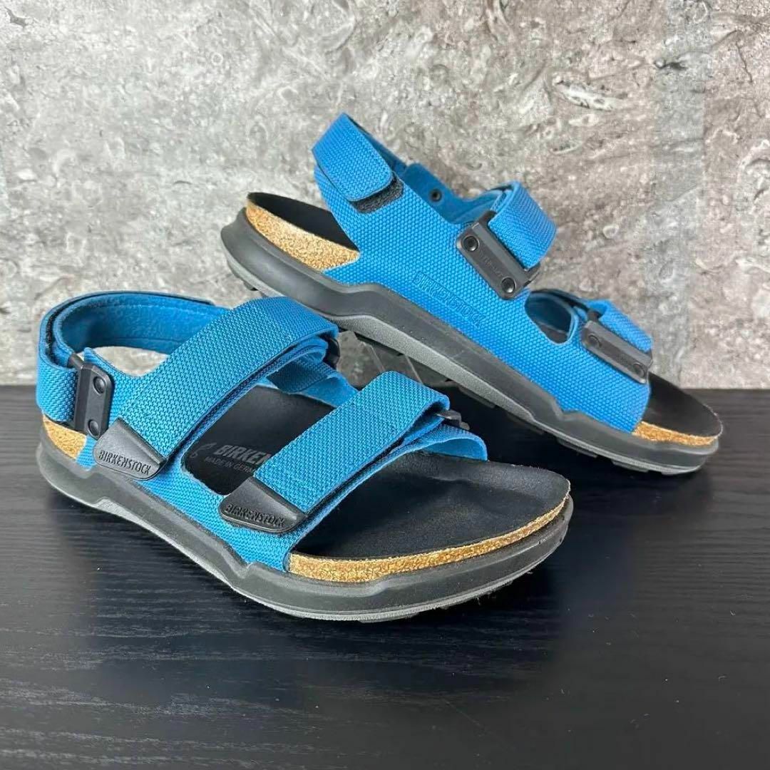 BIRKENSTOCK(ビルケンシュトック)の極美品/完売/ビルケンシュトック/タタコア/メンズ/サンダル/26cm/ブルー青 メンズの靴/シューズ(サンダル)の商品写真