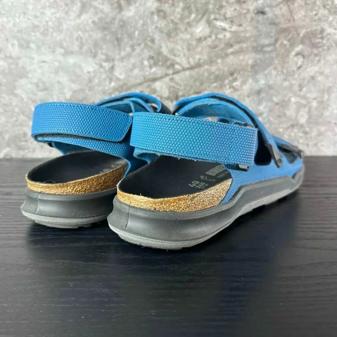 BIRKENSTOCK(ビルケンシュトック)の極美品/完売/ビルケンシュトック/タタコア/メンズ/サンダル/26cm/ブルー青 メンズの靴/シューズ(サンダル)の商品写真