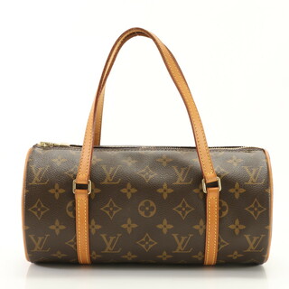 ルイヴィトン(LOUIS VUITTON)の極美品 ルイヴィトン モノグラム パピヨン26 M51386 レザー ハンドバッグ トート トップハンドル 本革 レディース MMM AB4-1(ハンドバッグ)