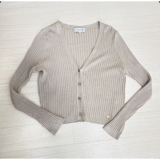 マッキントッシュ(MACKINTOSH)の【MACKINTOSH】　薄手カーディガン　ベージュ(カーディガン)