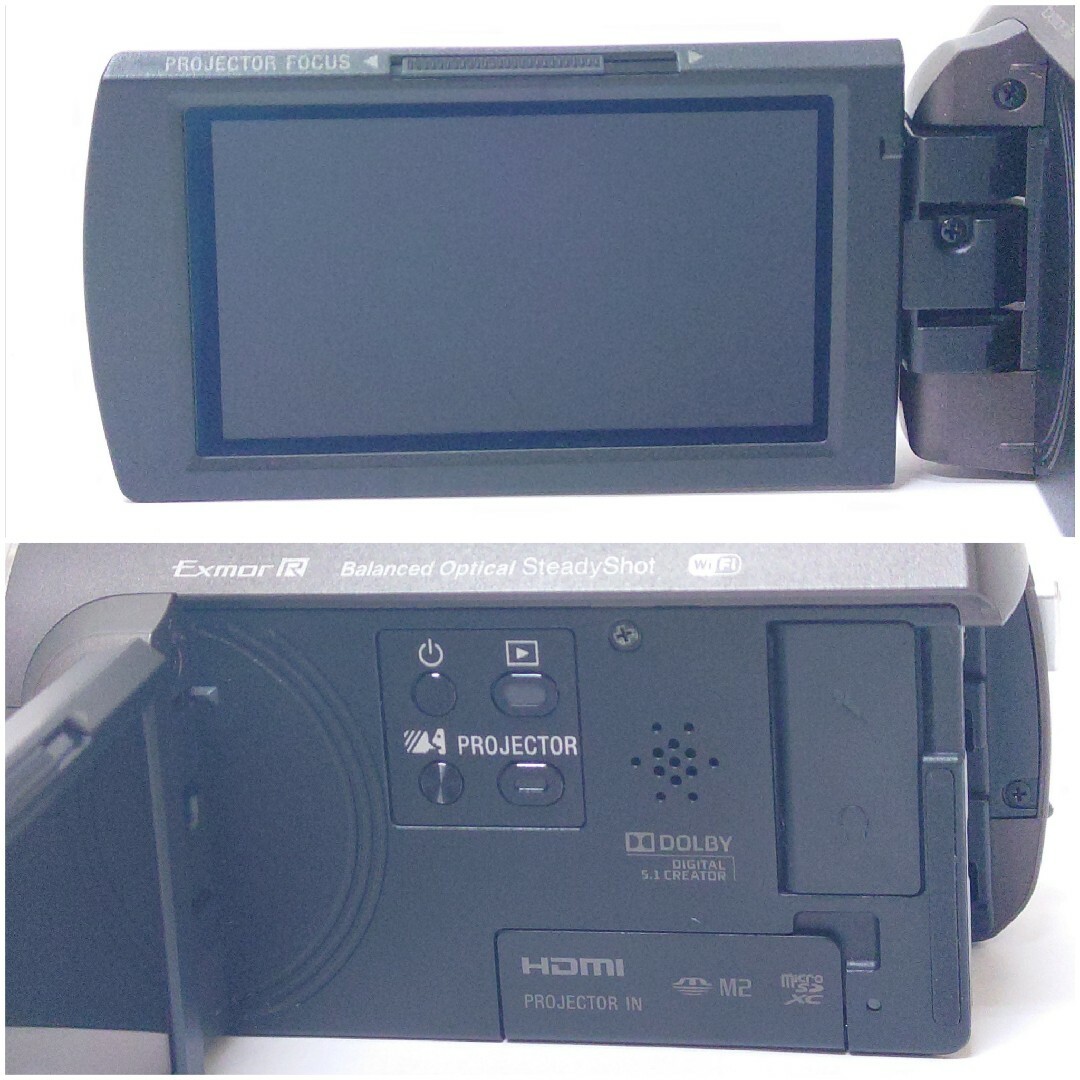 SONY(ソニー)のSONY HDR-PJ680 デジタルビデオカメラ ハンディカム ソニー スマホ/家電/カメラのカメラ(ビデオカメラ)の商品写真