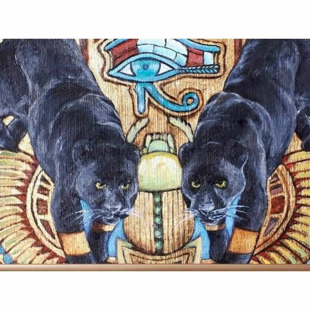 ヒョウ拓猫原画
