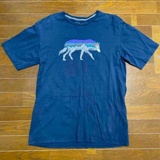 パタゴニア(patagonia)の夏SALE❗️Patago バック フォーグッド グラフィック ウルフTシャツ(Tシャツ/カットソー(半袖/袖なし))