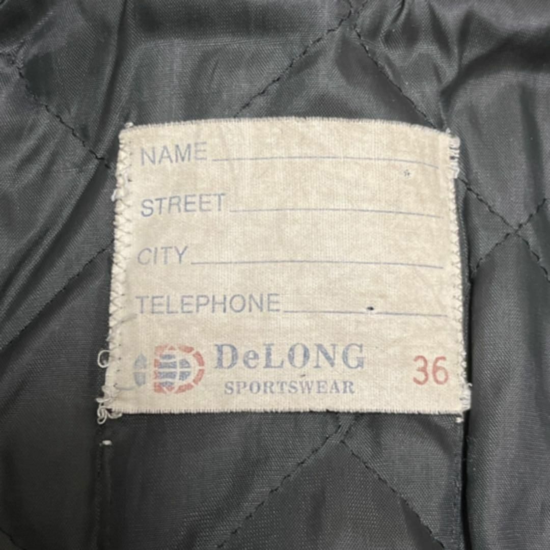 70s-80s DeLONG デロング ウールスタジャン セーラーカラー メンズのジャケット/アウター(スタジャン)の商品写真