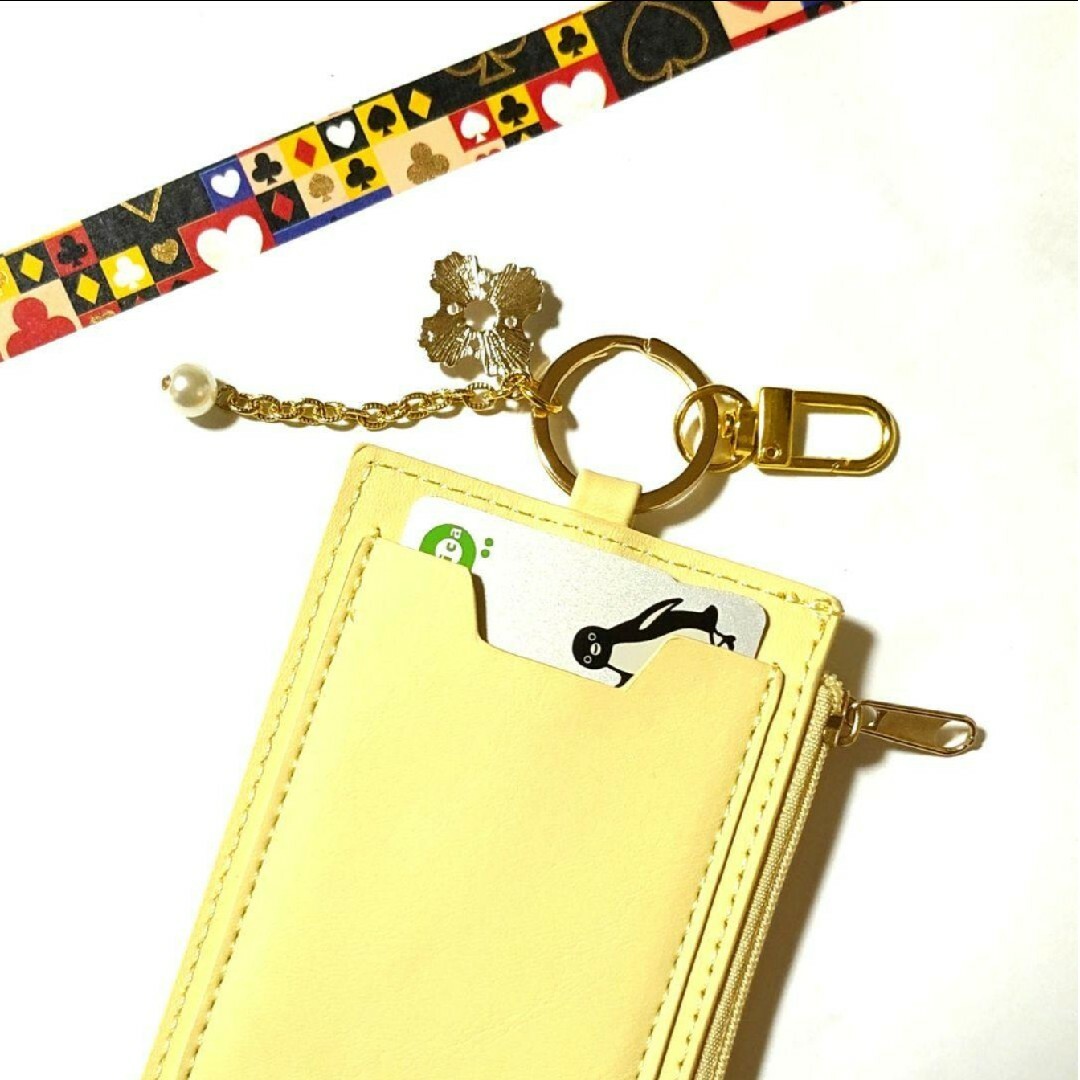 LOUIS VUITTON(ルイヴィトン)のミニ財布パスケース⭐LOUIS VUITTONモノグラムトランプ１枚　財布C28 レディースのファッション小物(パスケース/IDカードホルダー)の商品写真