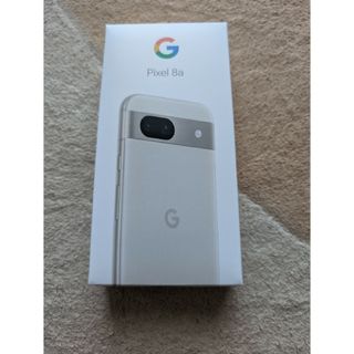 グーグル(Google)の未使用　Google　Store　購入　Pixel　8a 128gb  ホワイト(スマートフォン本体)