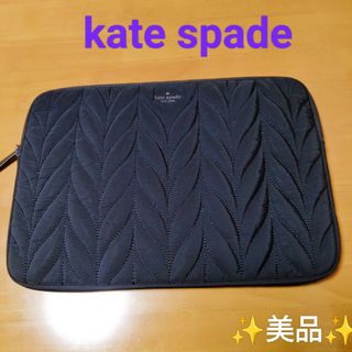 ケイトスペードニューヨーク(kate spade new york)の【№628】ケイトスペード　パソコンケース　ブラック　15インチ対応(その他)