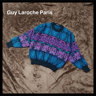 ギラロッシュ(Guy Laroche)の【カシミヤ】Guy Laroche Paris カシミヤニット 3L 毛(ニット/セーター)