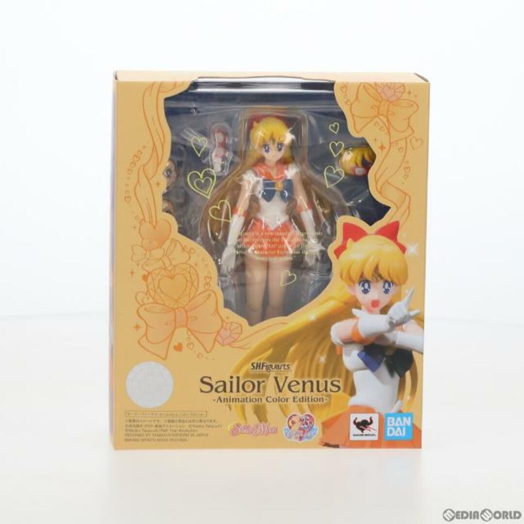 Sailor(セーラー)のS.H.Figuarts(フィギュアーツ) セーラーヴィーナス-Animation Color Edition- 美少女戦士セーラームーン 完成品 可動フィギュア バンダイスピリッツ エンタメ/ホビーのフィギュア(アニメ/ゲーム)の商品写真