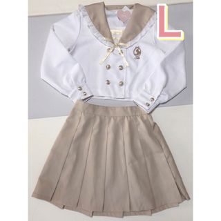 ディズニー(Disney)のディズニープリンセス　ベル　セーラー服　ブラウス　スカート　セットアップ　(セット/コーデ)