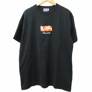 KITH NYC × ete × Disney 美品 23AW Tシャツ 黒 S(Tシャツ/カットソー(半袖/袖なし))