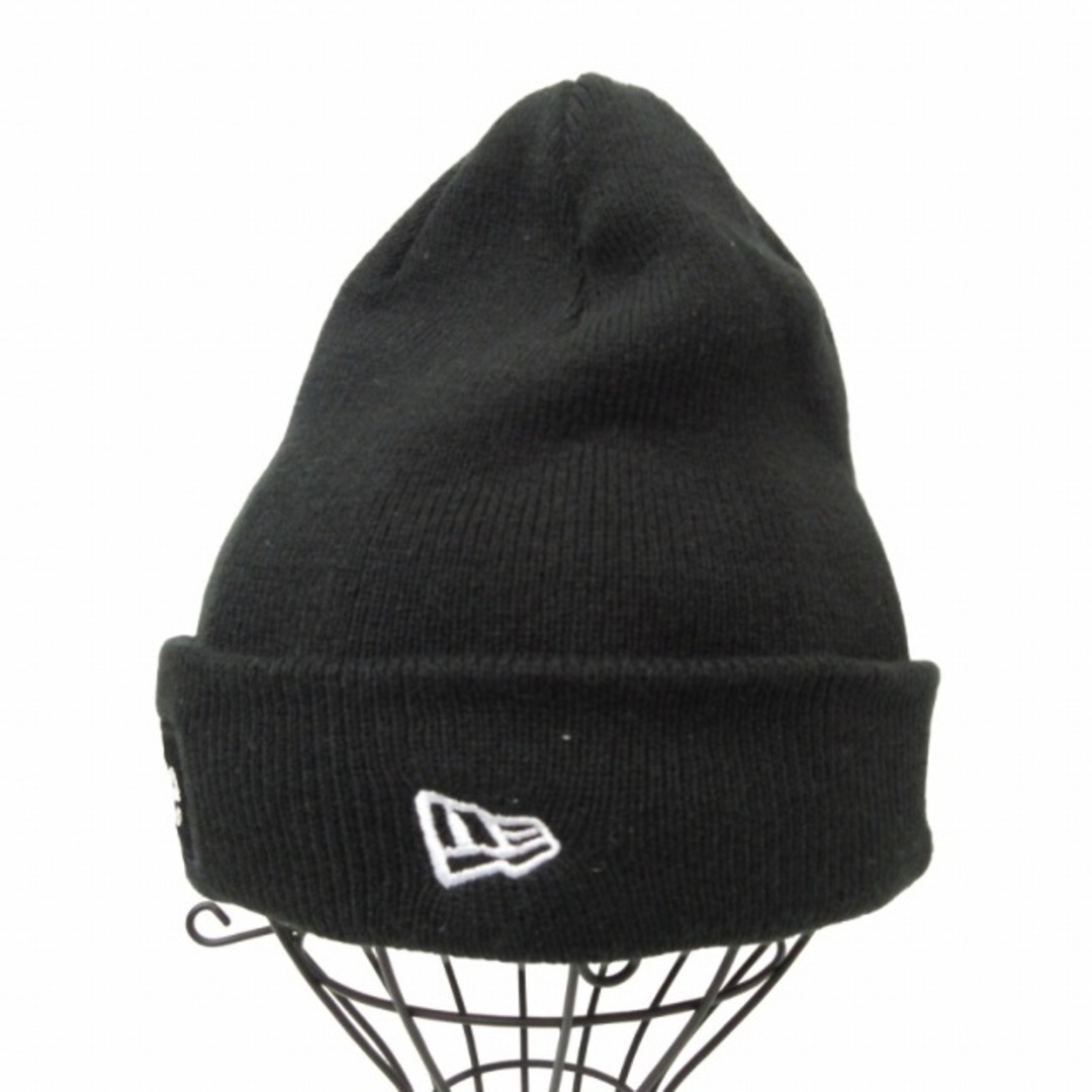 Supreme(シュプリーム)のシュプリーム×ニューエラ 美品 24SS ボックスロゴビーニー ニット帽子 黒 メンズの帽子(その他)の商品写真