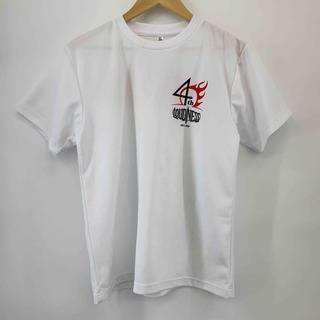 グリマー(glimmer)のLOUNDNESS ラウドネス glimmer グリマー ポリエステル メンズ Tシャツ（半袖）白 バンドT 40周年(Tシャツ/カットソー(半袖/袖なし))
