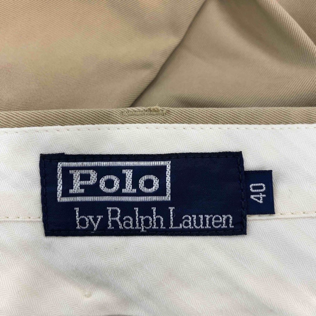 POLO RALPH LAUREN(ポロラルフローレン)のPOLO RALPH LAUREN ポロラルフローレン メンズ チノパン　ビッグサイズ　2タック　ベージュ メンズのパンツ(チノパン)の商品写真