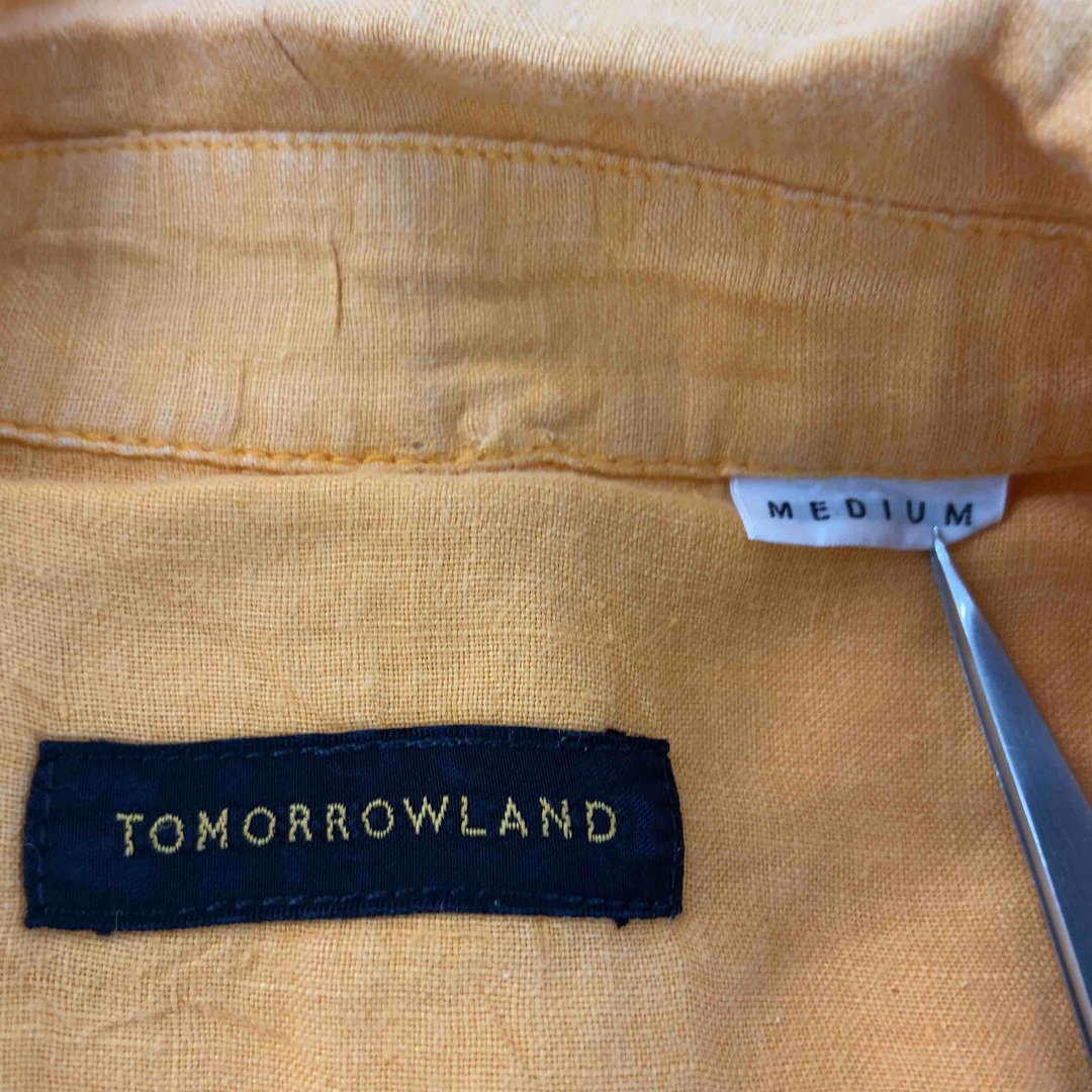 TOMORROWLAND(トゥモローランド)のTOMORROWLAND トゥモローランド レディース 半袖シャツ/ブラウス　オレンジ レディースのトップス(シャツ/ブラウス(半袖/袖なし))の商品写真