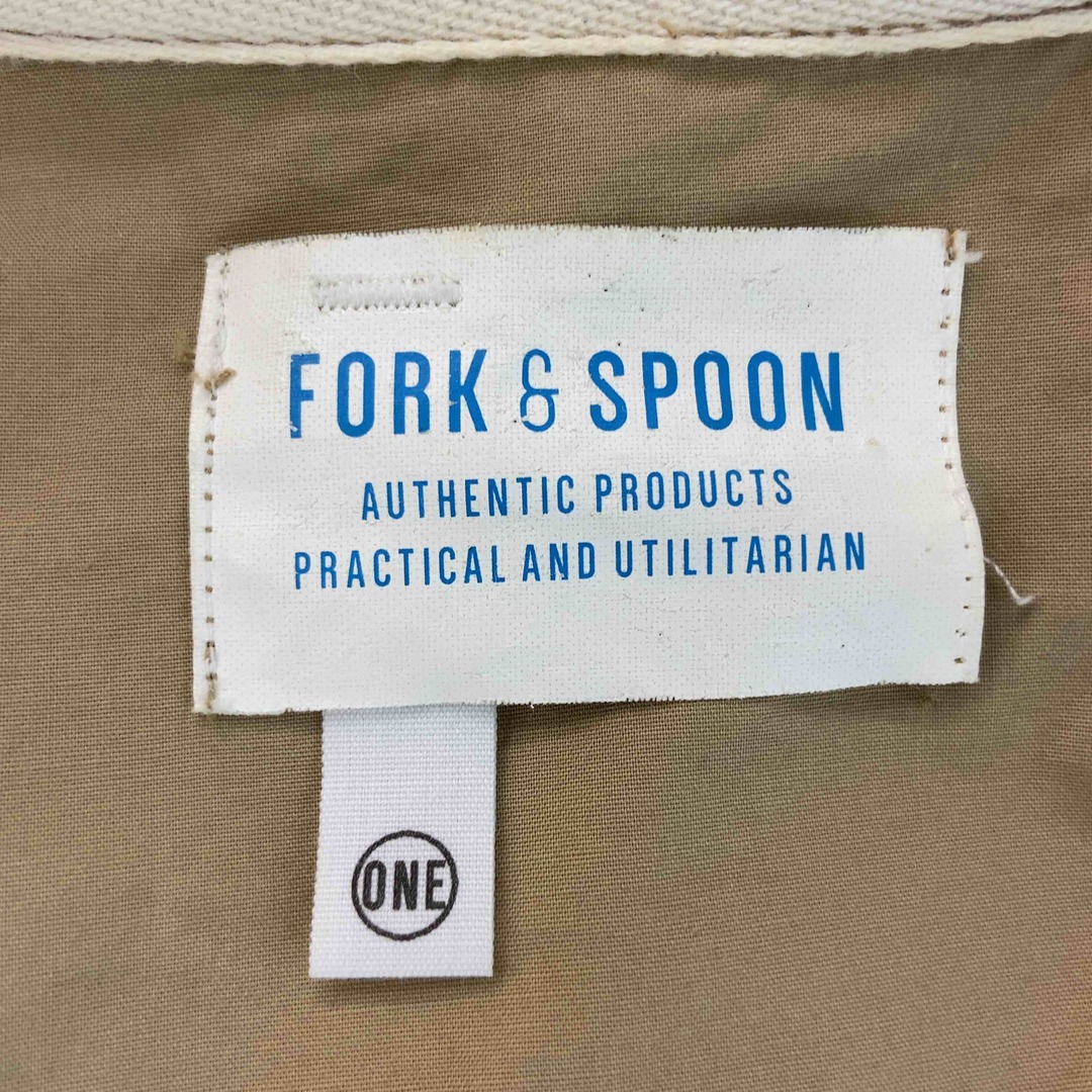 FORK&SPOON(フォークアンドスプーン)のFORK&SPOON フォークアンドスプーン レディース ブルゾン　ベージュ レディースのジャケット/アウター(ブルゾン)の商品写真