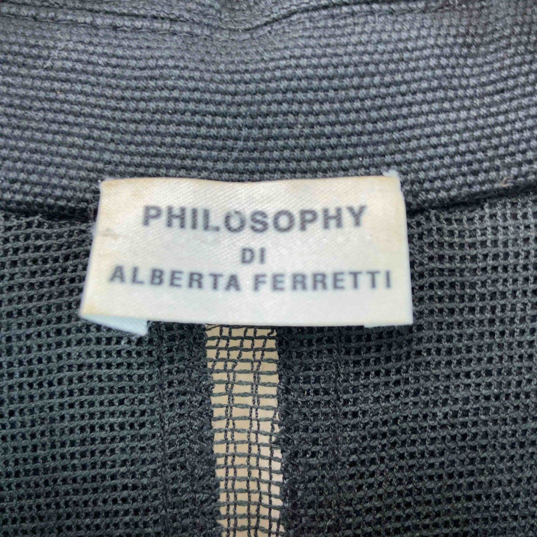 PHILOSOPHY DI ALBERTA FERRETTI(フィロソフィーアルベルタフェレッティー)のPHILOSOPHY DI ALBERTA FERRETTI フィロソフィーアルベルタフェレッティー　レディース ブルゾン　ブラック レディースのジャケット/アウター(ブルゾン)の商品写真