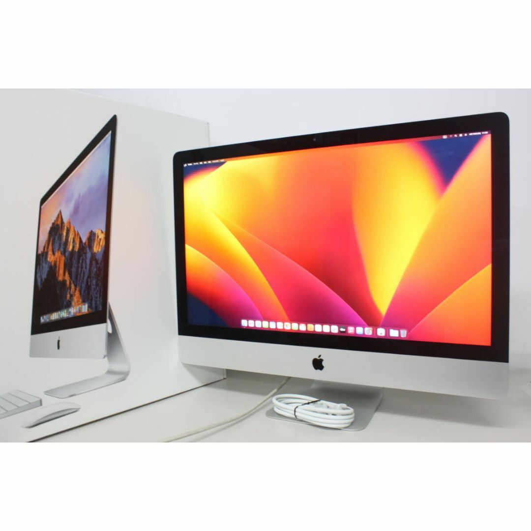 Apple(アップル)のiMac（Retina 5K,27-inch,2017）1.03TB/40GB スマホ/家電/カメラのPC/タブレット(デスクトップ型PC)の商品写真