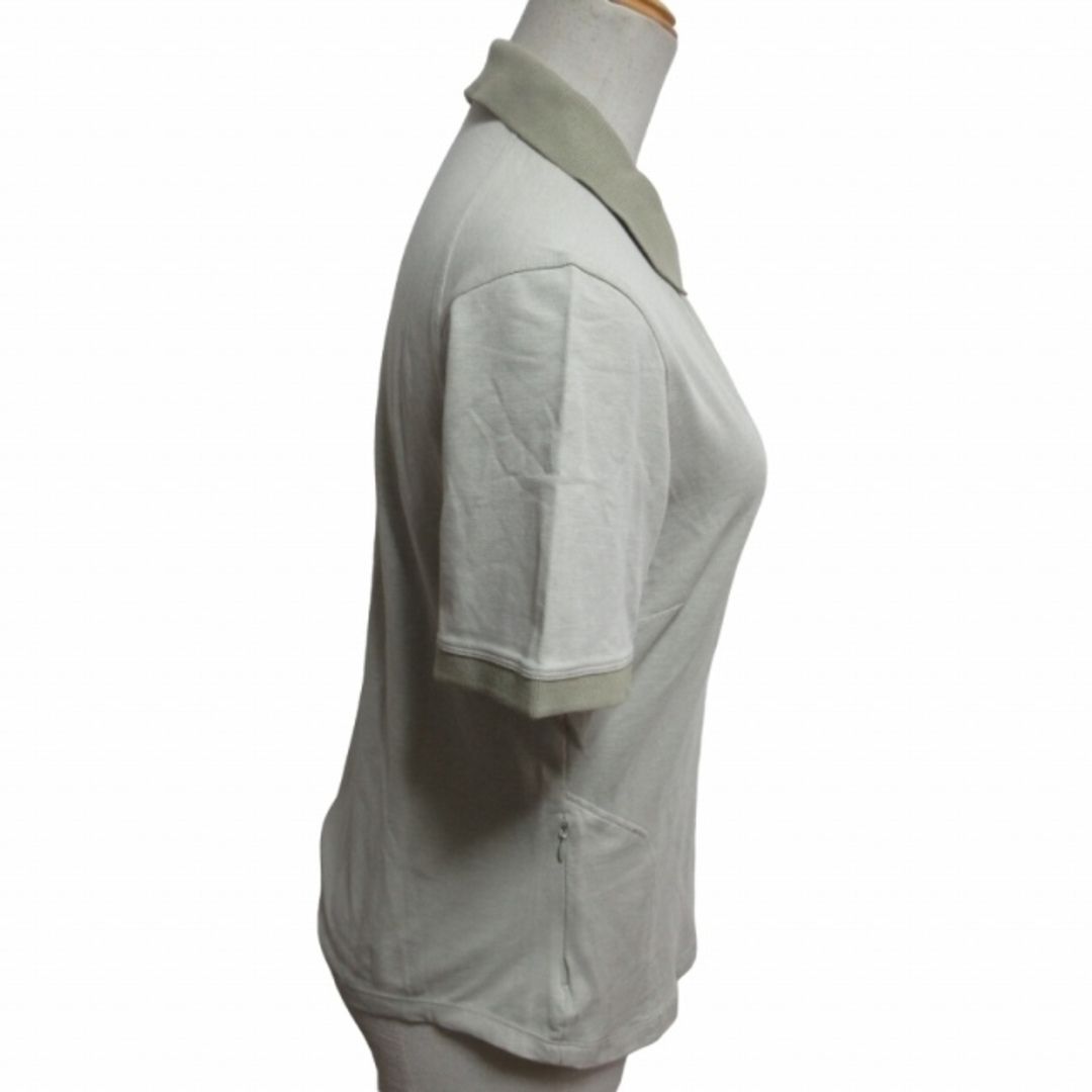ARC'TERYX(アークテリクス)のアークテリクス スキッパーカラーシャツ ブラウス 半袖 ベージュ M STK レディースのトップス(シャツ/ブラウス(半袖/袖なし))の商品写真