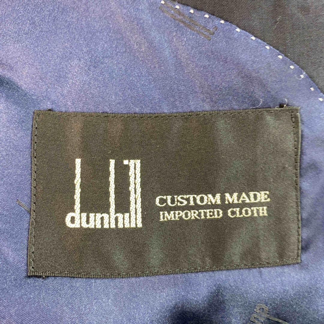Dunhill(ダンヒル)のdunhill ダンヒル メンズ ベスト２ピース ブラック系 ストライプ テーラードジャケット メンズのスーツ(その他)の商品写真