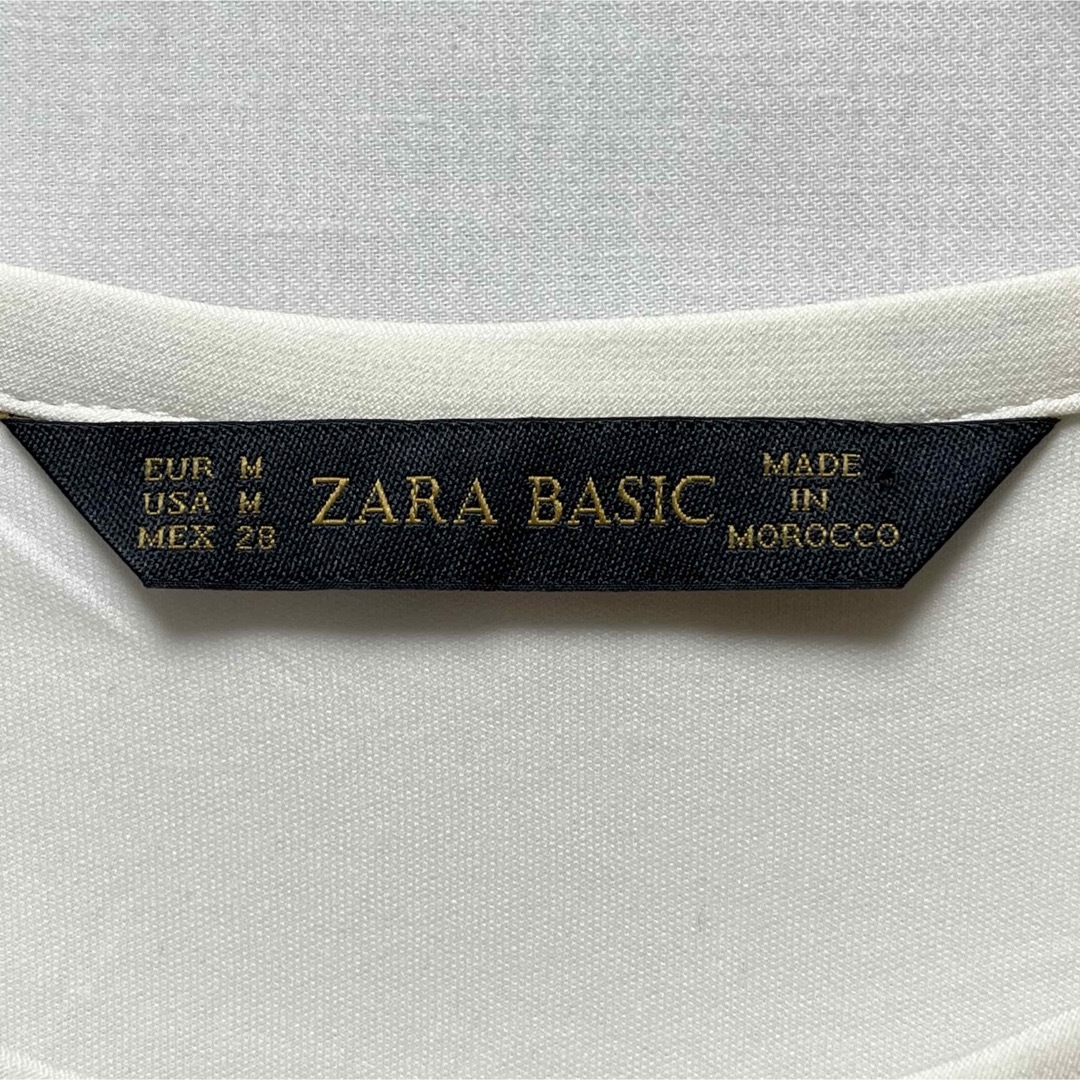 ZARA(ザラ)のZARA BASIC ザラ チェック ワンピース ノースリーブ モロッコ製 レディースのワンピース(その他)の商品写真