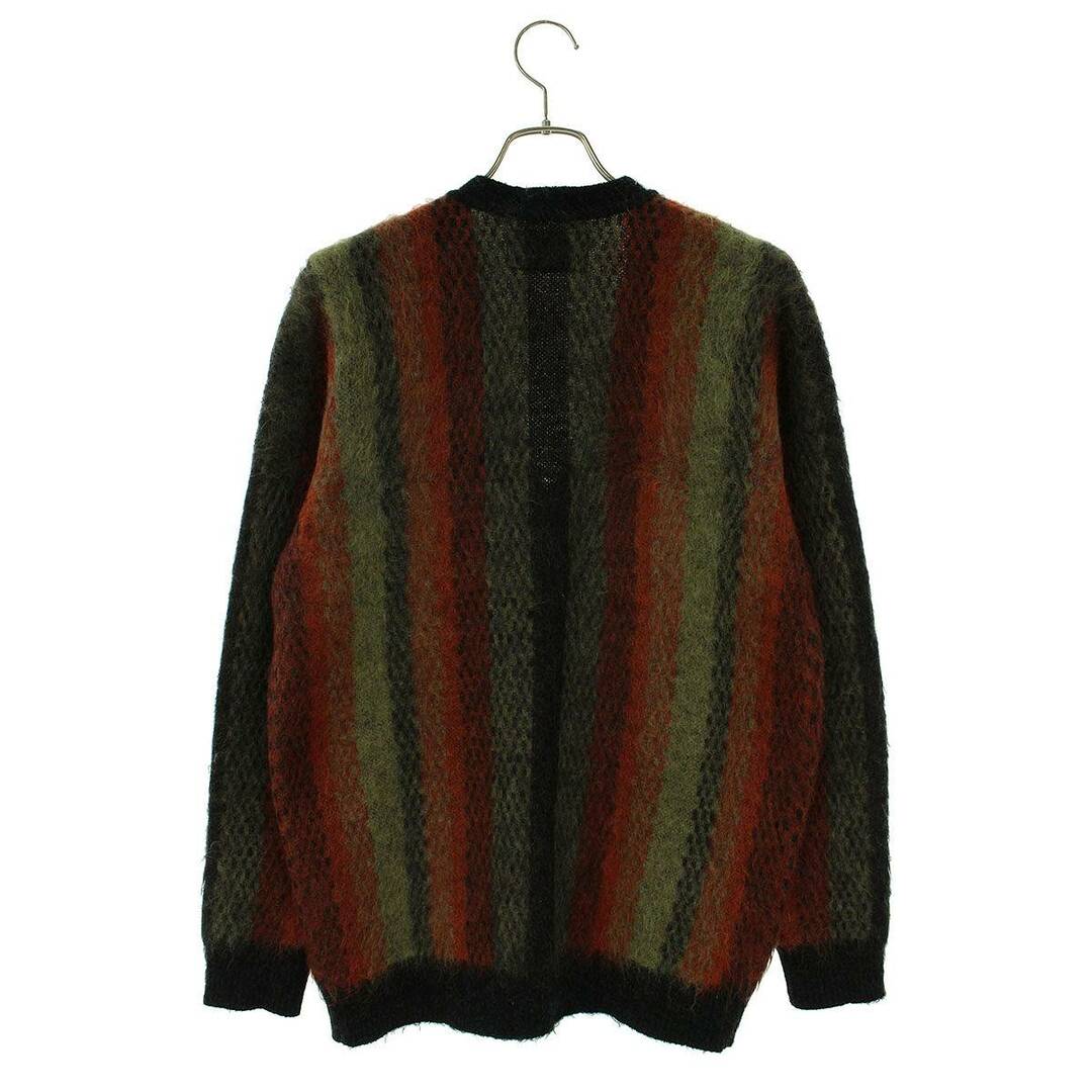 WACKO MARIA(ワコマリア)のワコマリア  STRIPED MOHAIR CARDIGAN ストライプモヘアカーディガン メンズ S メンズのトップス(カーディガン)の商品写真