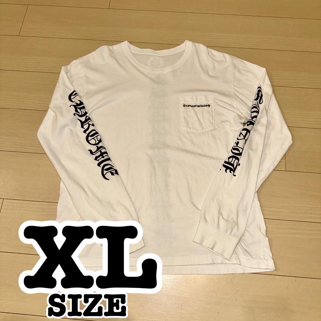 Chrome Hearts(クロムハーツ)の【入手困難】XL クロムハーツ ロンT Tシャツ セメタリークロス メンズのトップス(Tシャツ/カットソー(七分/長袖))の商品写真