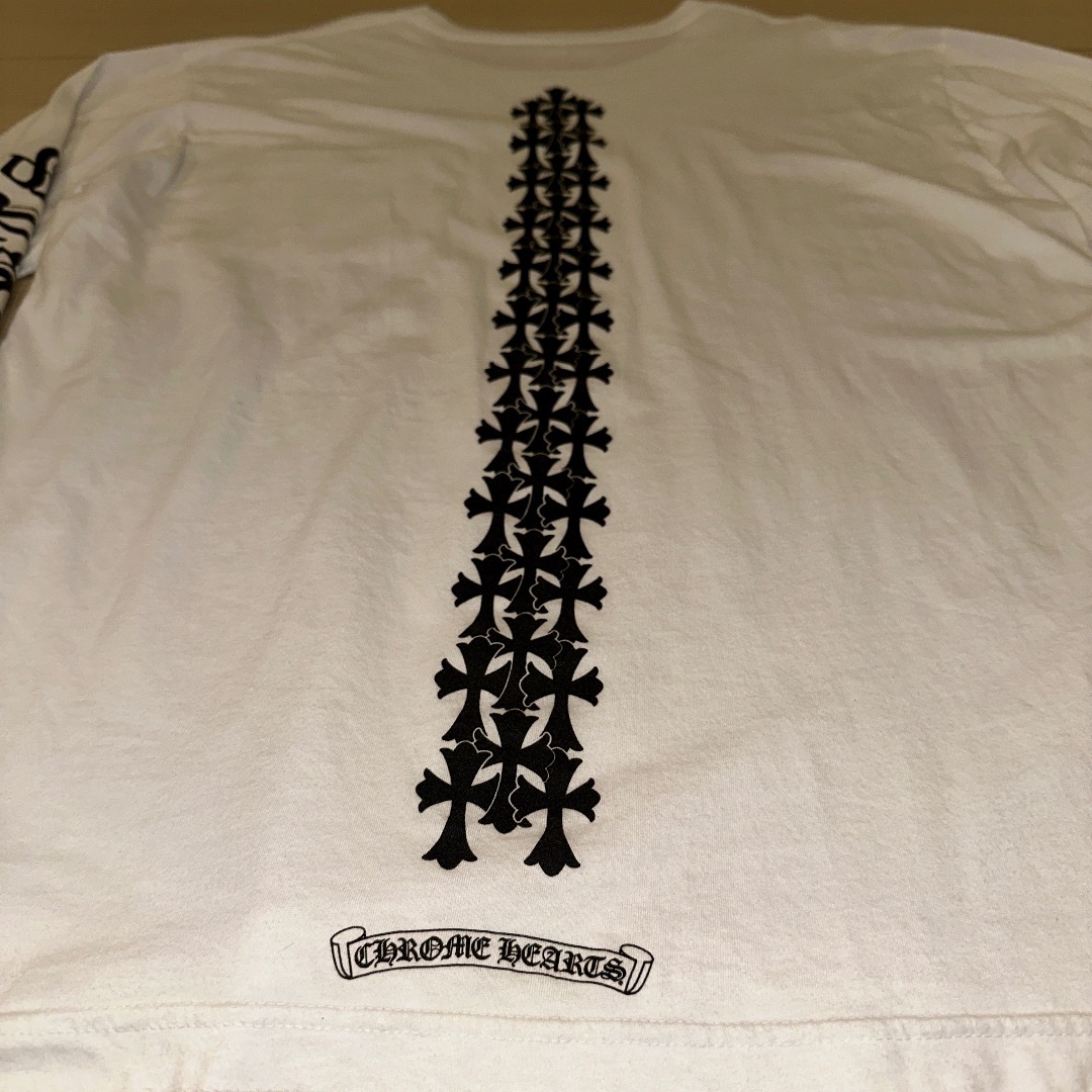 Chrome Hearts(クロムハーツ)の【入手困難】XL クロムハーツ ロンT Tシャツ セメタリークロス メンズのトップス(Tシャツ/カットソー(七分/長袖))の商品写真