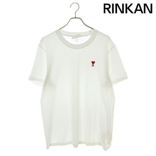 アミ(ami)のアミアレクサンドルマテュッシ  BFHJ108.723 ハートAロゴ刺繍Tシャツ メンズ XL(Tシャツ/カットソー(半袖/袖なし))