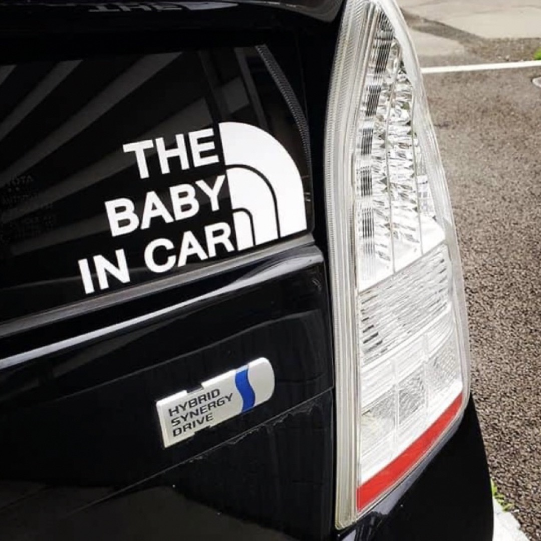 ベビーインカー  BABY IN THE CAR ステッカー 車 シール #10 自動車/バイクの自動車(車外アクセサリ)の商品写真