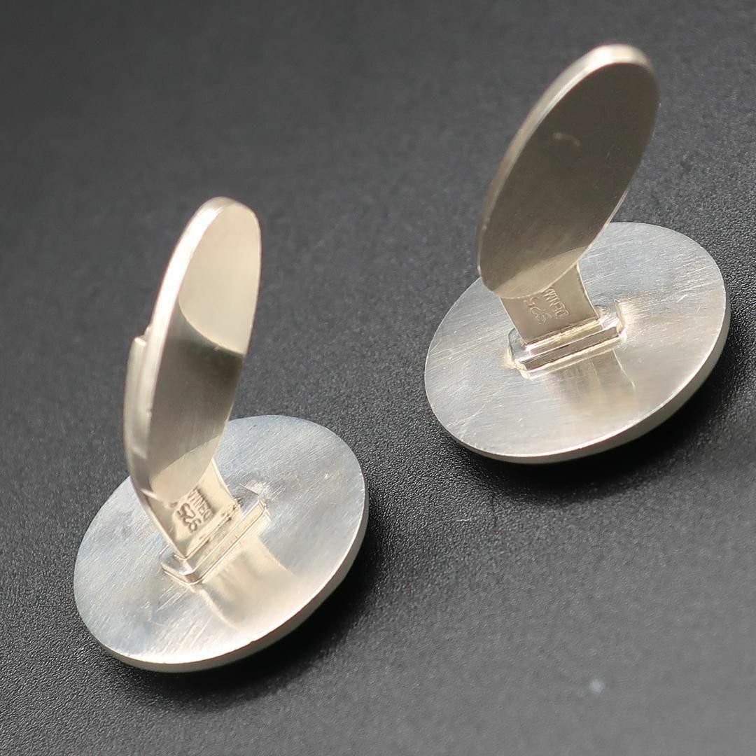 Georg Jensen(ジョージジェンセン)の正規品 ジョージジェンセン カフス Cufflinks サークル シルバー925 メンズのファッション小物(カフリンクス)の商品写真