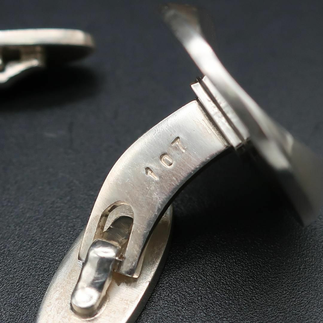 Georg Jensen(ジョージジェンセン)の正規品 ジョージジェンセン カフス Cufflinks サークル シルバー925 メンズのファッション小物(カフリンクス)の商品写真