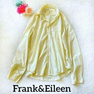 フランクアンドアイリーン(Frank&Eileen)のフランクアンドアイリーン　長袖シャツ　イエロー　XS(シャツ/ブラウス(長袖/七分))