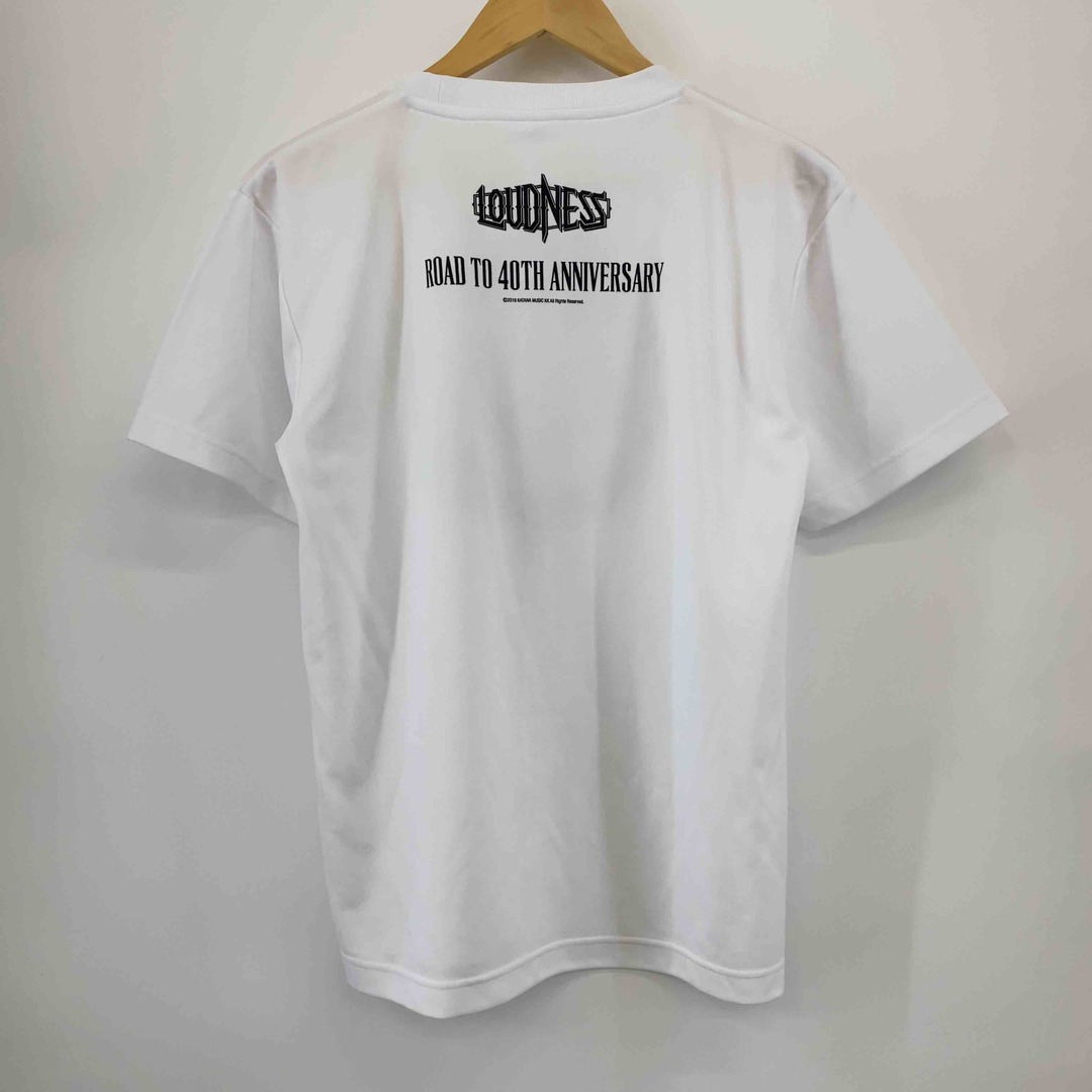 glimmer(グリマー)のLOUNDNESS ラウドネス 39周 glimmer グリマー ポリエステル メンズ Tシャツ（半袖）白 バンドT メンズのトップス(Tシャツ/カットソー(半袖/袖なし))の商品写真
