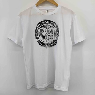 グリマー(glimmer)のLOUNDNESS ラウドネス 39周 glimmer グリマー ポリエステル メンズ Tシャツ（半袖）白 バンドT(Tシャツ/カットソー(半袖/袖なし))